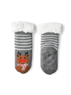 Online Søstrene Grene Schweiz Weihnachtssocken Für Kinder 27/30 Silver Grey
