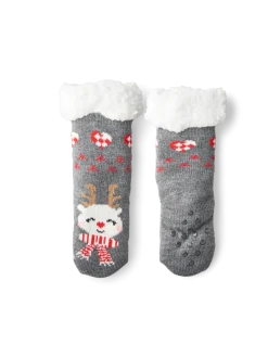 Hot Søstrene Grene Schweiz Weihnachtssocken Für Kinder 31/34 Anthracite