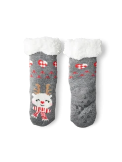 Søstrene Grene Schweiz Weihnachtssocken Für Kinder 27/30 Anthracite