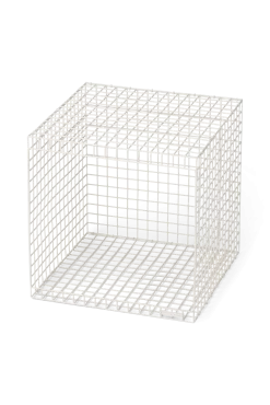 Online Søstrene Grene Schweiz WIRE CUBIC Würfelregal White