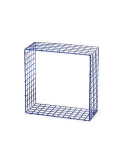 Søstrene Grene Schweiz WIRE SQUARE Wandregal Navy