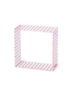 Best Søstrene Grene Schweiz WIRE SQUARE Wandregal Rose
