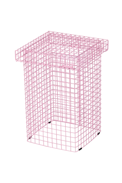 Hot Søstrene Grene Schweiz WIRE STOOL Hocker Rose