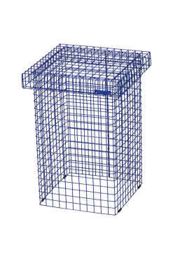 Hot Søstrene Grene Schweiz WIRE STOOL Hocker Navy