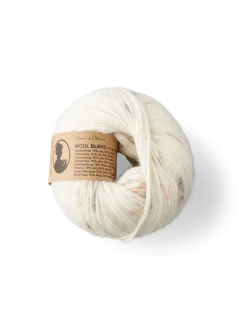 New Søstrene Grene Schweiz Woll-Bambus-Garn Off White