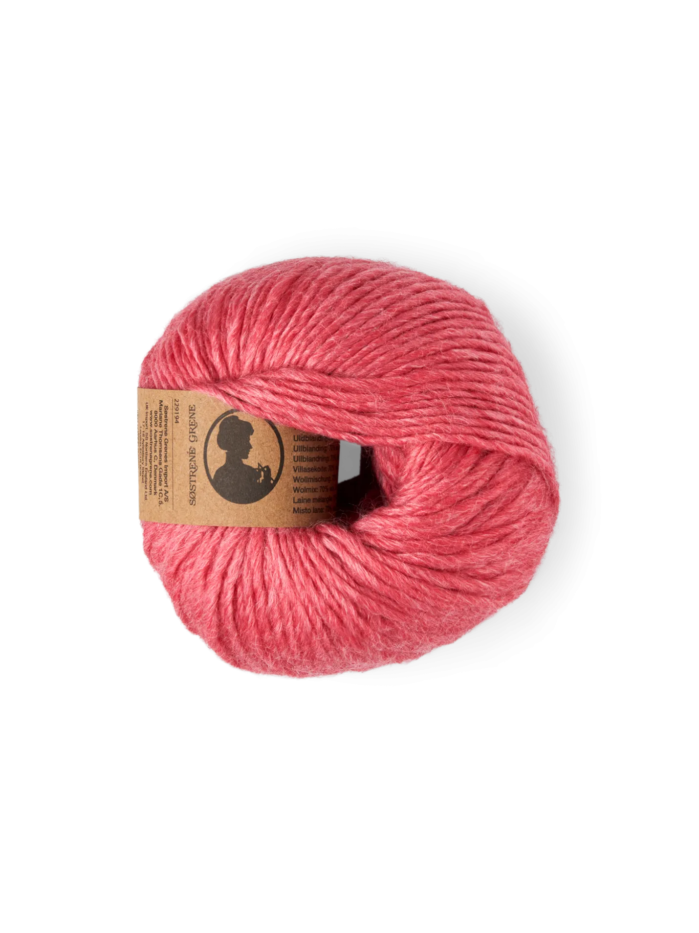 Sale Søstrene Grene Schweiz Woll-Bambus-Garn Cherry Red